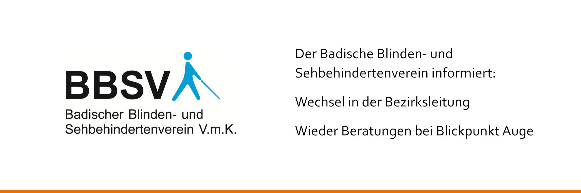 Logo Badischer Blinden- und Sehbehindertenverein.