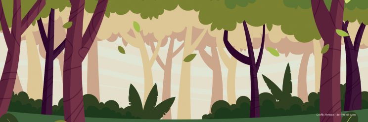 Cartoon: Wald