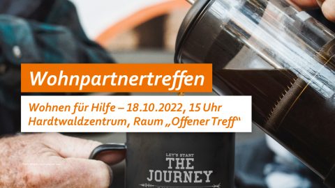 Wohnpartnertreffen 18.10.2022, 15 Uhr