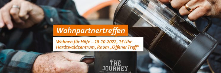 Wohnpartnertreffen 18.10.2022, 15 Uhr